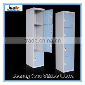 Storage metal locker hanging locker shelf