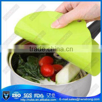 Non-toxic silicone pot cover lid,cut cover