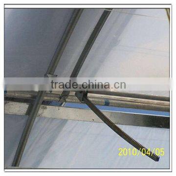 Plastic Film Greenhouse Used Rack and Pinion