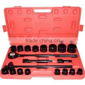 3/4" drive 21pcs box socket set