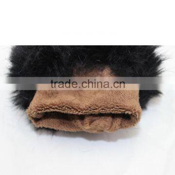 Ladies Sheepskin Guneine Leather Gloves With Fur photo-6