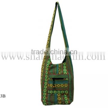 Indian patchwork tribal canvas bags fashionable cross body boho bags tye die tote bags