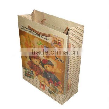 Food paper bags with handles wholesale