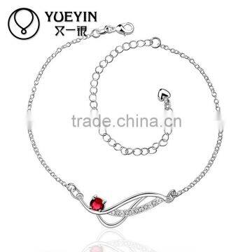 Charming China Manufacturer Silver Woemn Body Jewelry For Foot