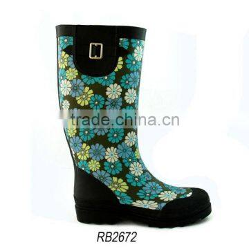 Ladies' Cheap Rubber Rain Boots / Rubber Boots /Rain Boots