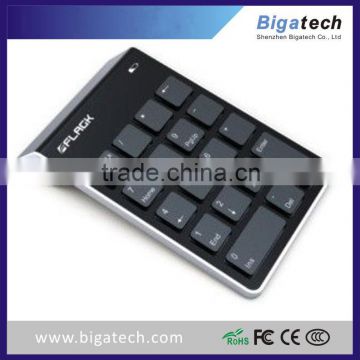 Portable wireless mini bluetooth numeric keypad for android, iphone, tablet PC