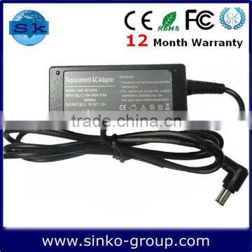 19.5v 2a EPC battery adapter for sony laptop ac power charger 6.5*4.4mm