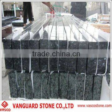 Silver and black granite natural stone siding