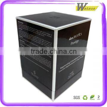High-quality Cardboard Custom Lid/Bottom Packaging Printed Black Gift Box photo-2