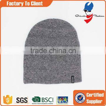 wholesale,custom knit acrylic beanie winter