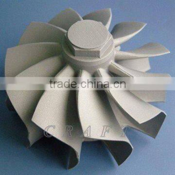 CTR110 Turbine wheel casting