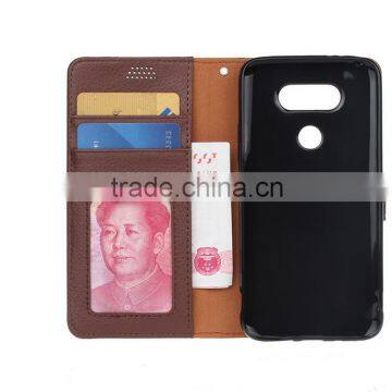 MMT Fashion Litchi Grain PU Leather Flip Case for LG G5 With Frame Card Slot Wallet Leather Case MT-5662 photo-3