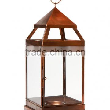 Copper Finish Candle Lantern CCL-103