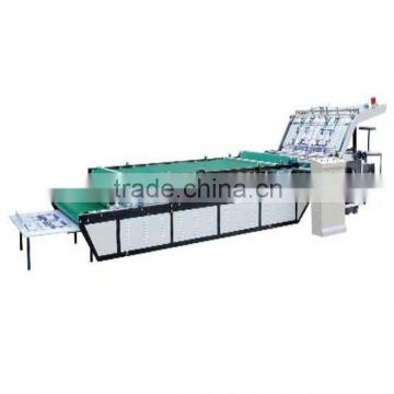 semi auto flute laminating machine In packaging