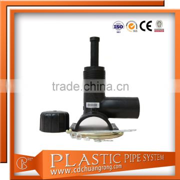 Electro Fusion HDPE Black Fittings Tapping Saddle