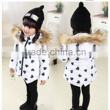 2015 New Model Velvet Winter Child Clothes for Girl Wear Snow Weather Down Jacket Wholesale Spot Winter Coat Kids(ulik-J022) photo-3