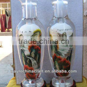 Hand Painted Glass Decoration