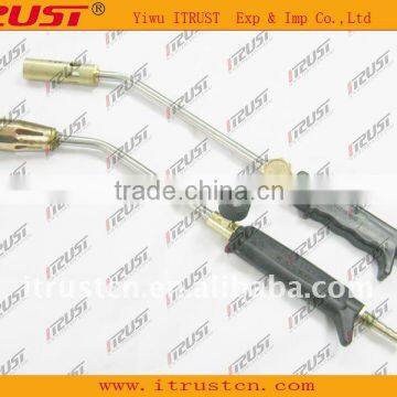 Airless spray flame gun