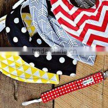 Factory Price Fashion Design Comfortable Bandana Custom Baby Bibs