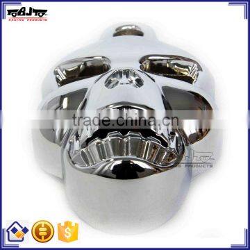 BJ-HC246-005 Skull Horn Cover for Harley Davidson Dyna Glide Big Twin Electra