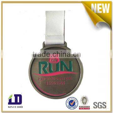 metal running sports medallions