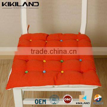 Home Textile Cotton Fabric Red Chair Seat Pad cushion