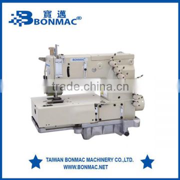 BM-1404P 4 Needle Flat-bed Double Chain Stitch Industrial Sewing Machine