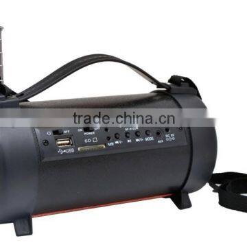 New Design Plastic High Quality Rechargeable Battery Portable Torch Light Radio