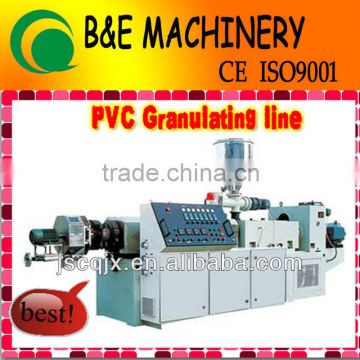 pvc pelletizing production line (hot-cutting)