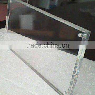 Plexi Glass Acrylic Block Photo Frame photo-6