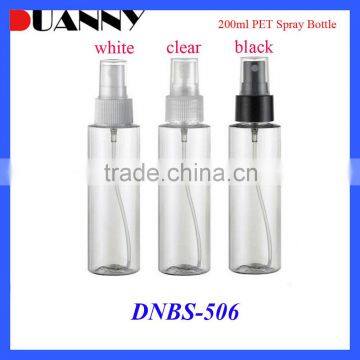 CUSTOM 150ML FLAT PLASTIC SPRAY BOTTLE, FLAT PET PLASTIC SPRAY BOTTLE 150ML WITH CAP