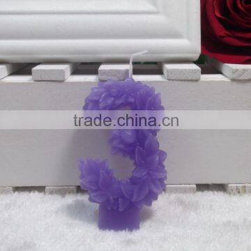 Carved Flower Scented Candle in Bulk/Wedding Scented Candle/Flower Yankee Candle photo-2