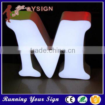 2015 Wholesale acrylic sign board used lighted sign letter