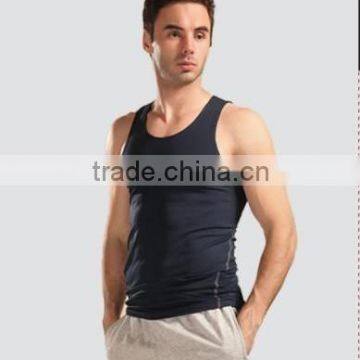 Men Sports Training Bodybuilding Tight Vest Tank Top Gym Basketball Jersey Vest Quick-dry Tops Undershirt Hot Sale 1001