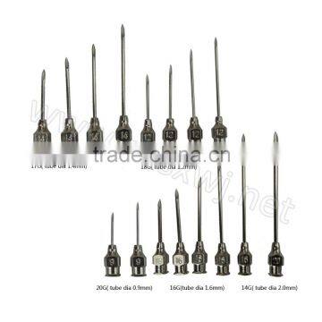 WJ307 Cheap 13mm hub veterinary sharp needles animal vaccine needles