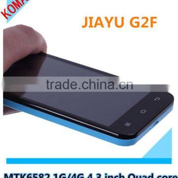 JIAYU G2F MTK6582 Quad Core 1.3Ghz 4.3" 1280*720 Screen 1G RAM 4G ROM 2MP+8MP Camera JIAYU Cell phones