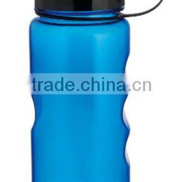 Promotional wide mouth Customized BPA Free Plastic Sports Water Bottle /Plastic drinking water bottle good for hiking