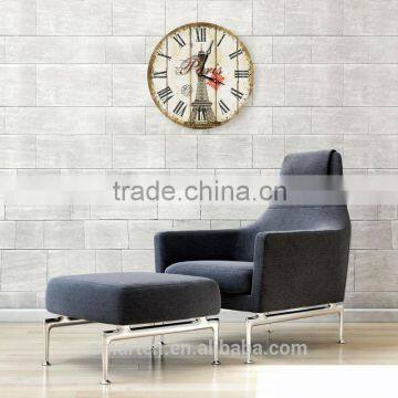 Cheap Eiffel Tower Glass Wall Clock Wholesale Promot Wall Clock photo-2