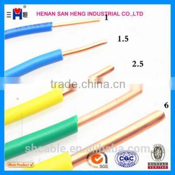 High Quality Cheap Custom PVC Insulated Electrical Cable BV photo-6