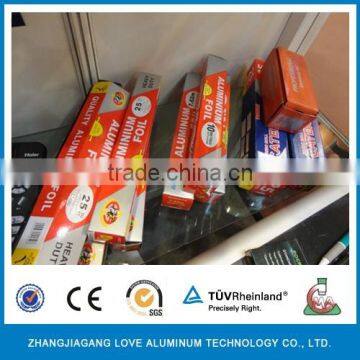 kitchen use non stick aluminium foil rolls for food wrapping