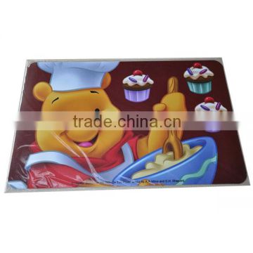 cheap whole new pp plastic oem pvc table mat