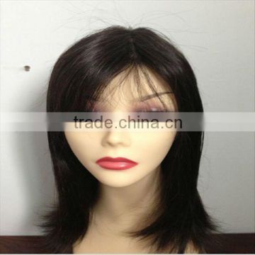 fashion source wavy style virgin hair wig