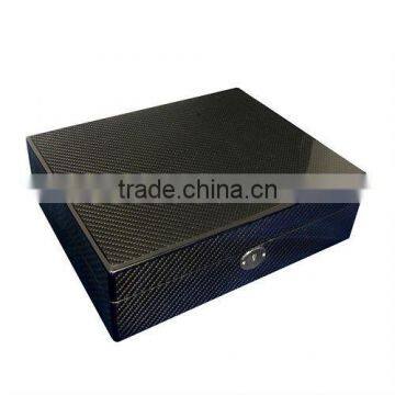 custom-made carbon fiber wooden watches organizer box China wholesale