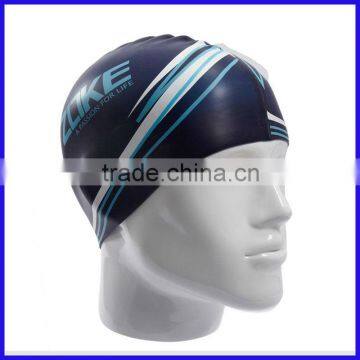 colourful soft ear protection swim cap for kids swimming accessories