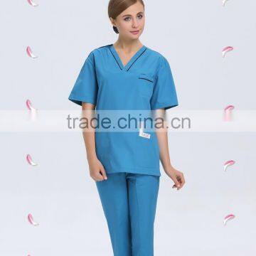 Women Hospital Medical Scrub Gowns Dental Clinic Nurse Uniform