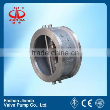 stainless steel 6'' dual plate wafer check valve