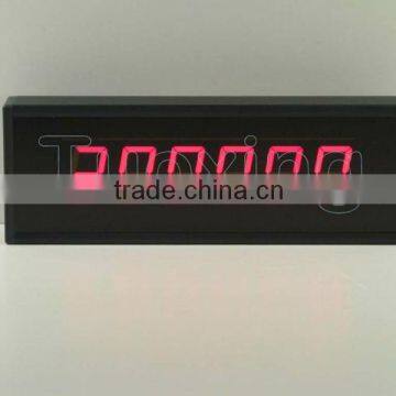 2.3 inch red LED 6-digit Digital Counter