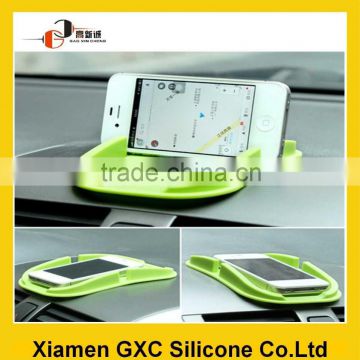 cartoon design silicone mobile phone GPS holder