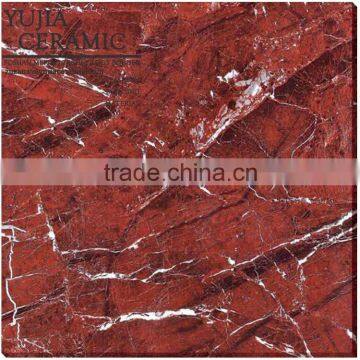 Hot sale full polished glazed tile red brick floor tile 60x60/80x80