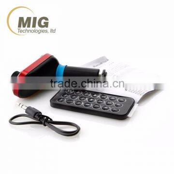 Car FM Transmitter Kit Cigarette Lighter Charger Card Blue New Top MP3 Player photo-3